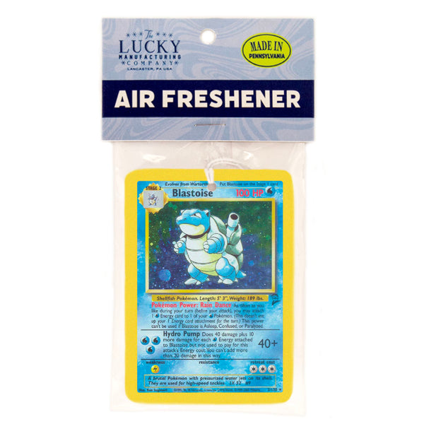 pokemon card air freshener Blastoise One Piece TCG Fire relist This air freshener is Sleeve:Paradigm Trigger - Lugia, Regieleki & Regidrago