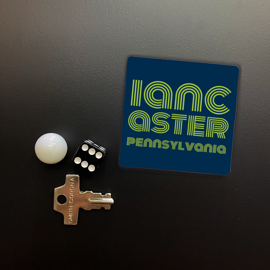 Disco Lancaster Square Magnet
