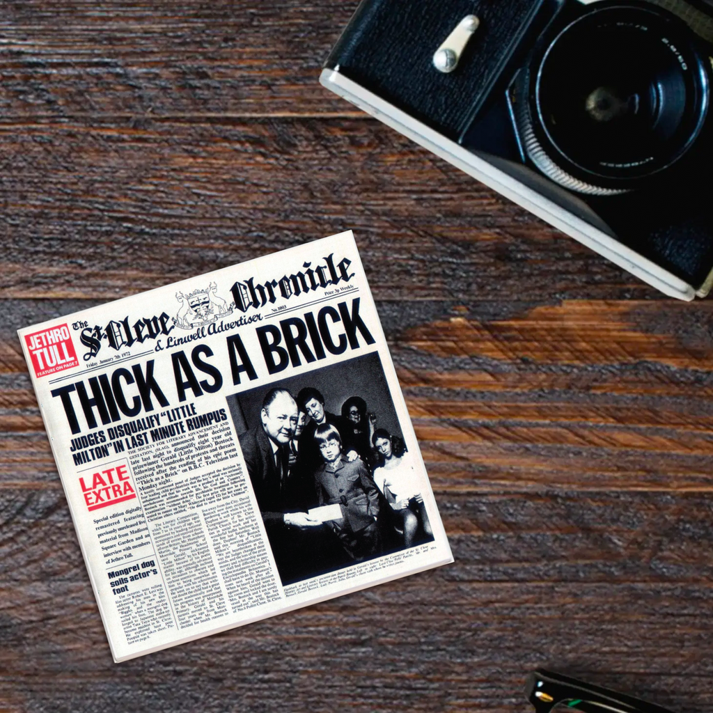 Jethro Tull Thick As A Brick Album Coaster