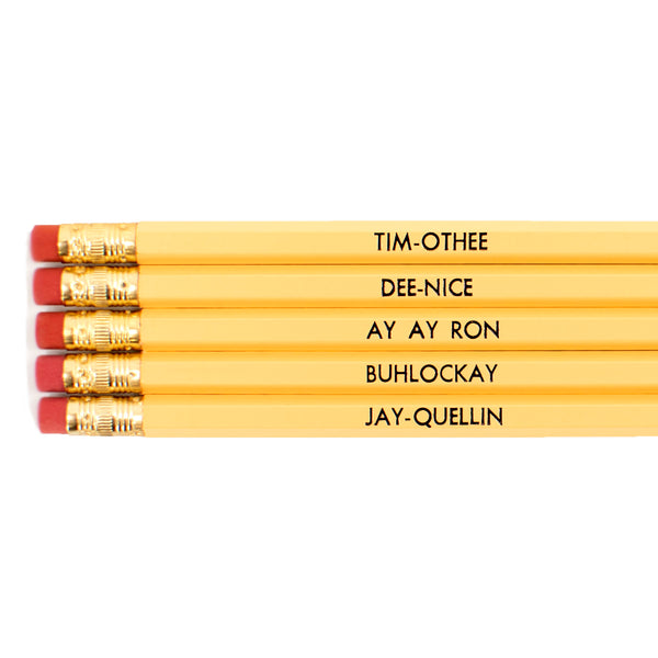 Key Peele Substitute Teacher Names Pencil Set Madcap Co key-peele-substitute-teacher-names-pencil-set-madcap-co