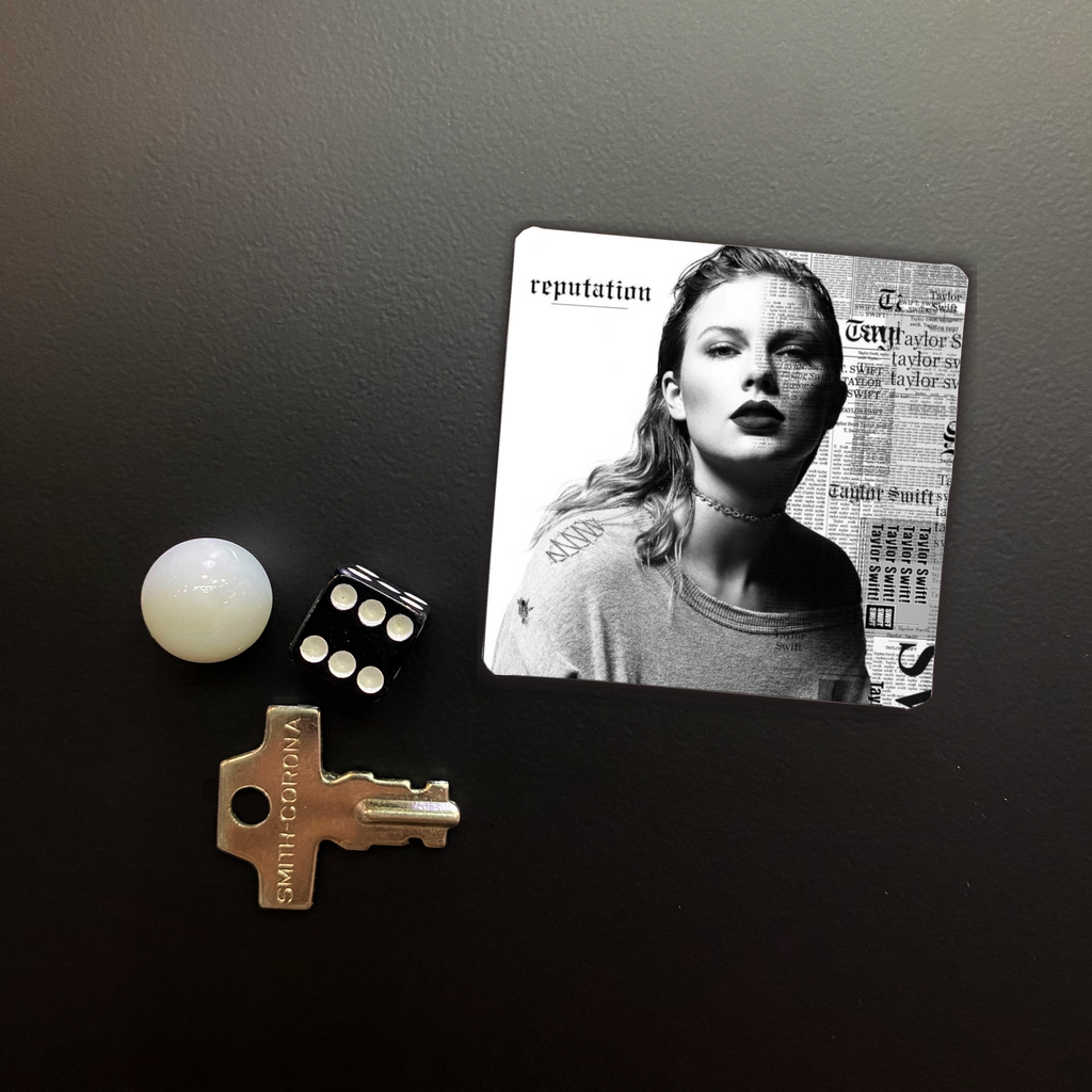 Taylor Swift Reputation Square Magnet