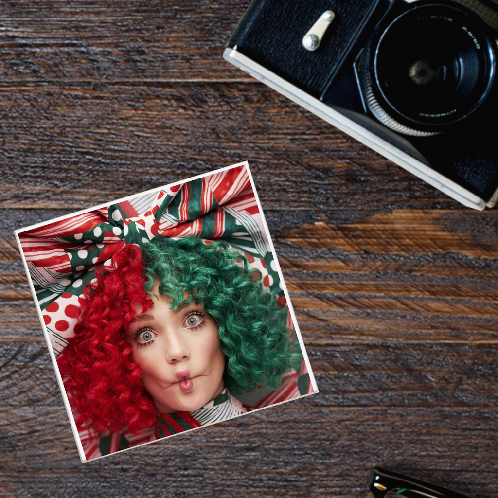 Sia 'Everyday is Christmas' Holiday Album Coaster