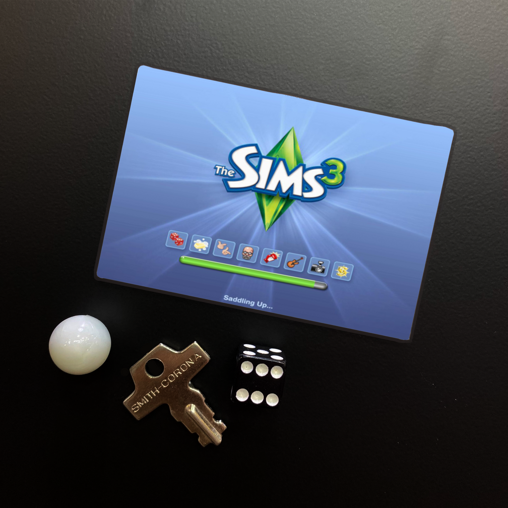 The Sims 3 Game Start Screen Magnet