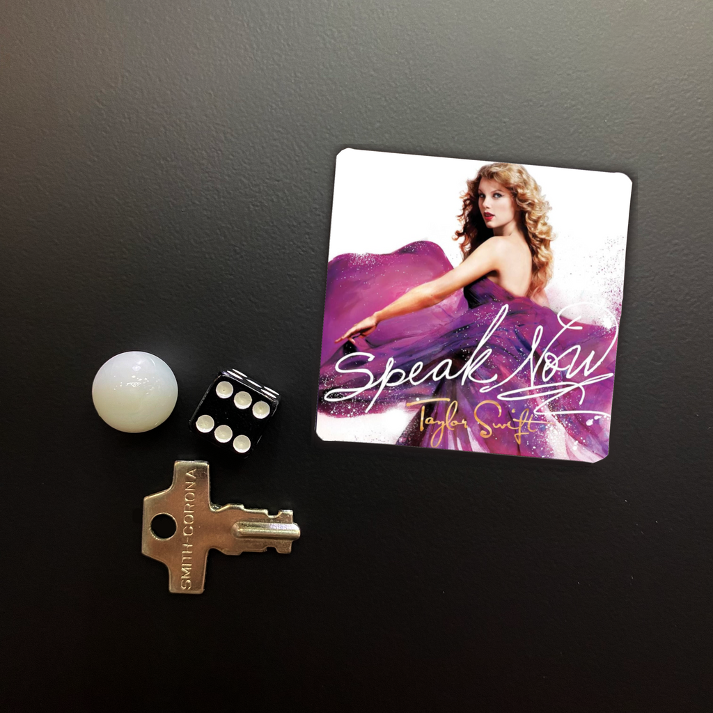 Taylor Swift Speak Now Square Magnet