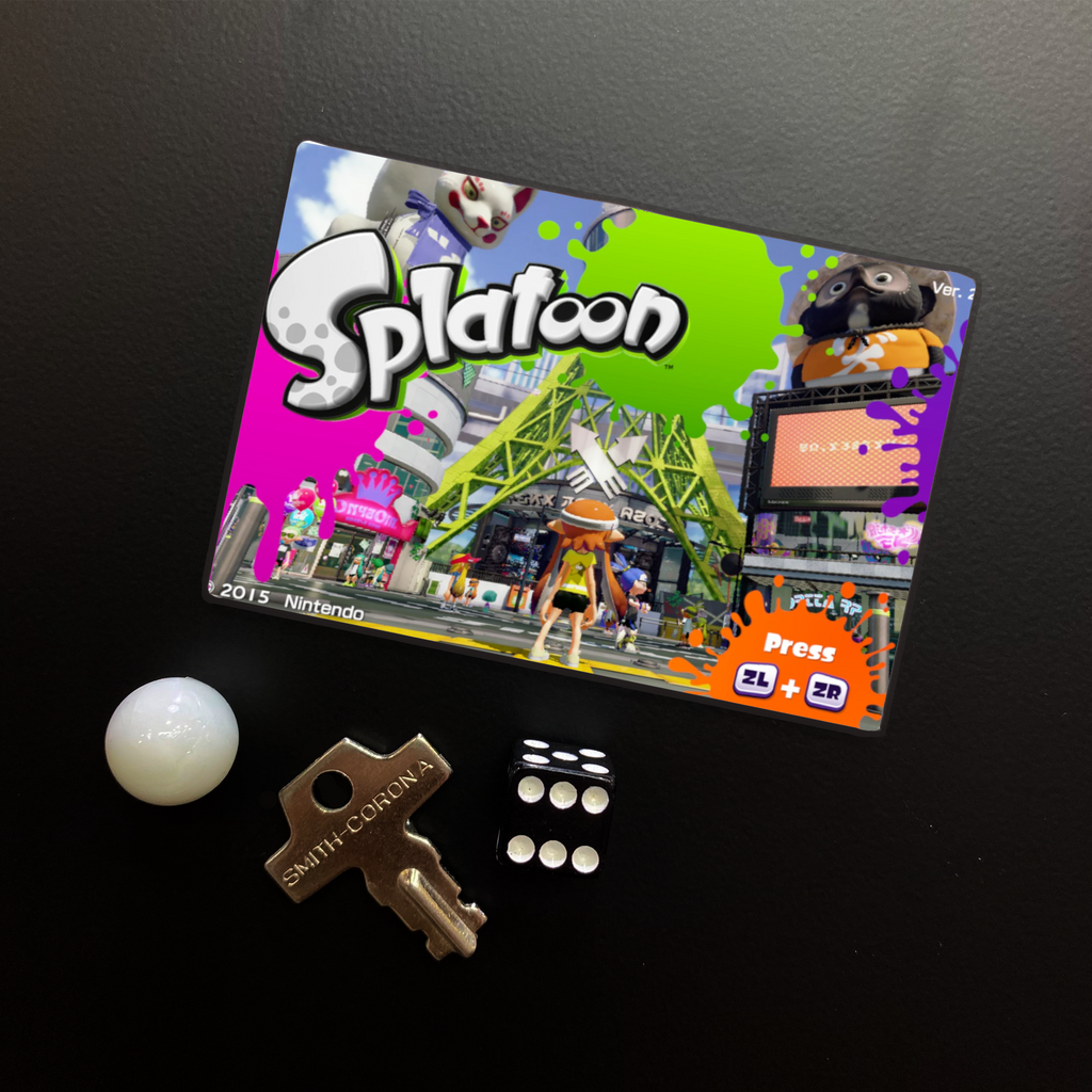 Splatoon Game Start Screen Magnet