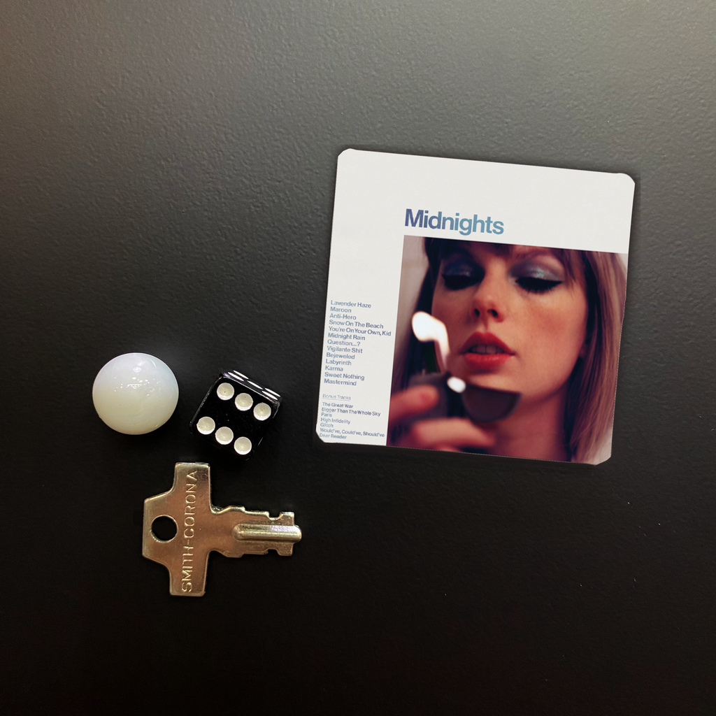 Taylor Swift Midnights Square Magnet