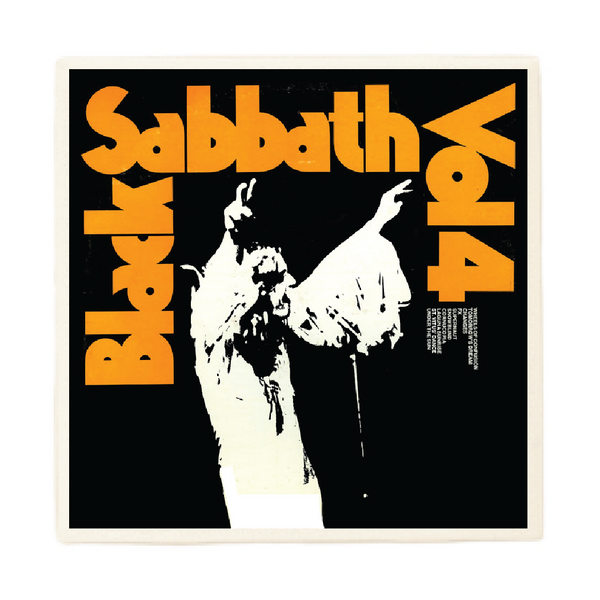 Black Sabbath 'Vol. 4' Album Coaster – Madcap & Co