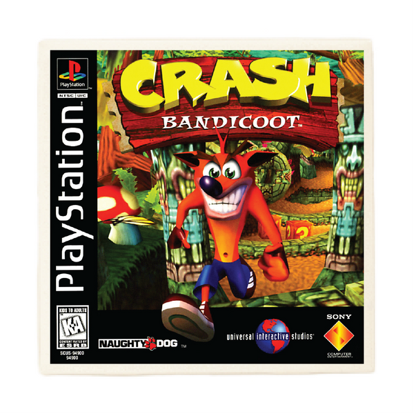Crash Bandicoot Video Game Coaster – Madcap & Co