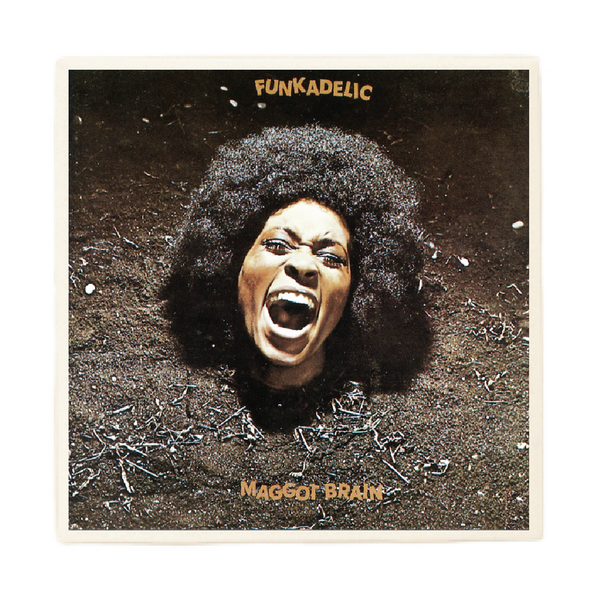練マザファッカー　D.O PITGOB CD Funkadelic 'Maggot Brain' Album Coaster – Madcap & Co