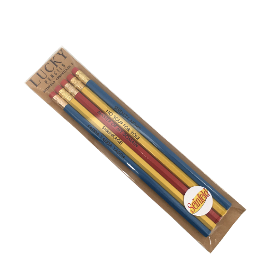 EXISTENTIAL CRISIS Funny Pencil Set, 5 Cedar Pencils