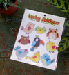 Bird Friends Vinyl Sticker Sheet