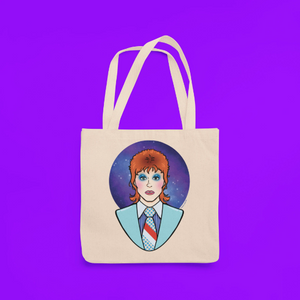 David Bowie Galaxy Tote Bag