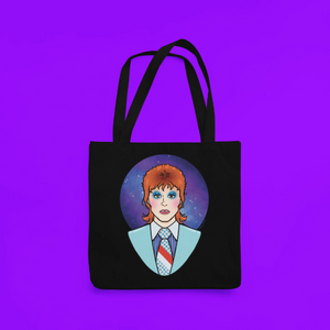 David Bowie Galaxy Tote Bag