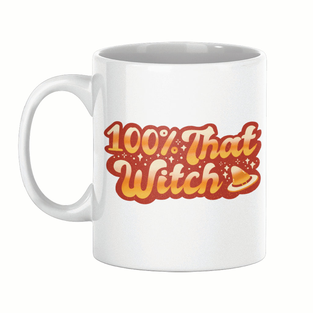 100% That Witch Candy Corn Mug