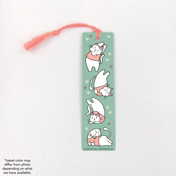 Yoga Kitties Bookmark