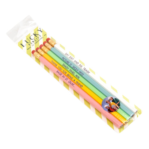 Golden Girls Quote Pencil Set