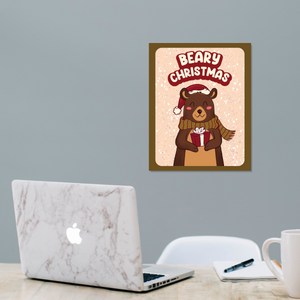 Beary Christmas 8 x 10 Print