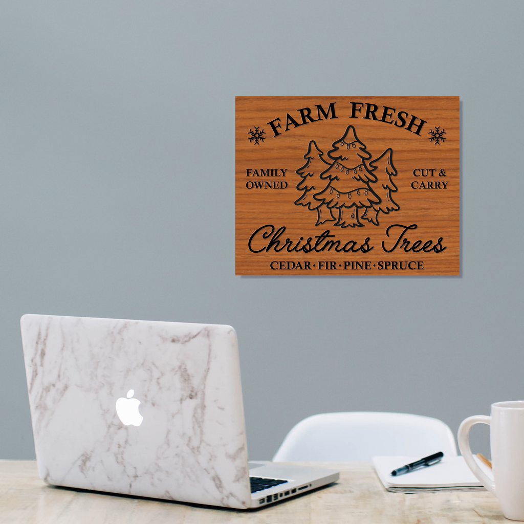 Farm Fresh Christmas Trees 8 x 10 Print