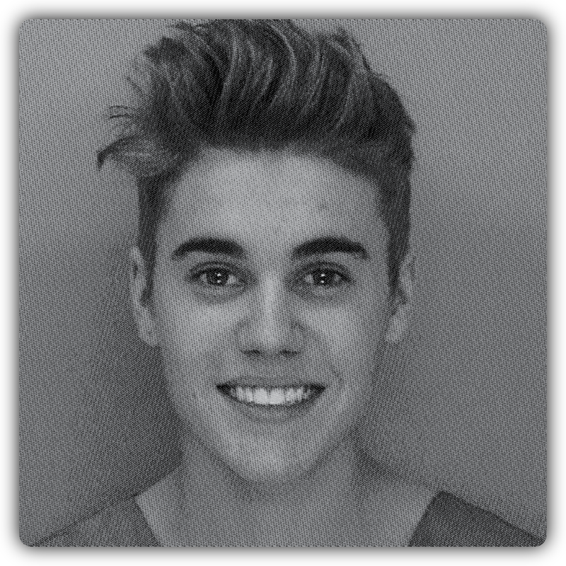Justin Bieber Mugshot Sticker
