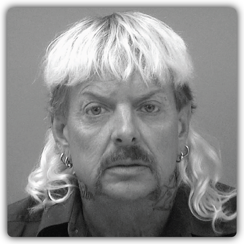 Joe Exotic Mugshot Sticker