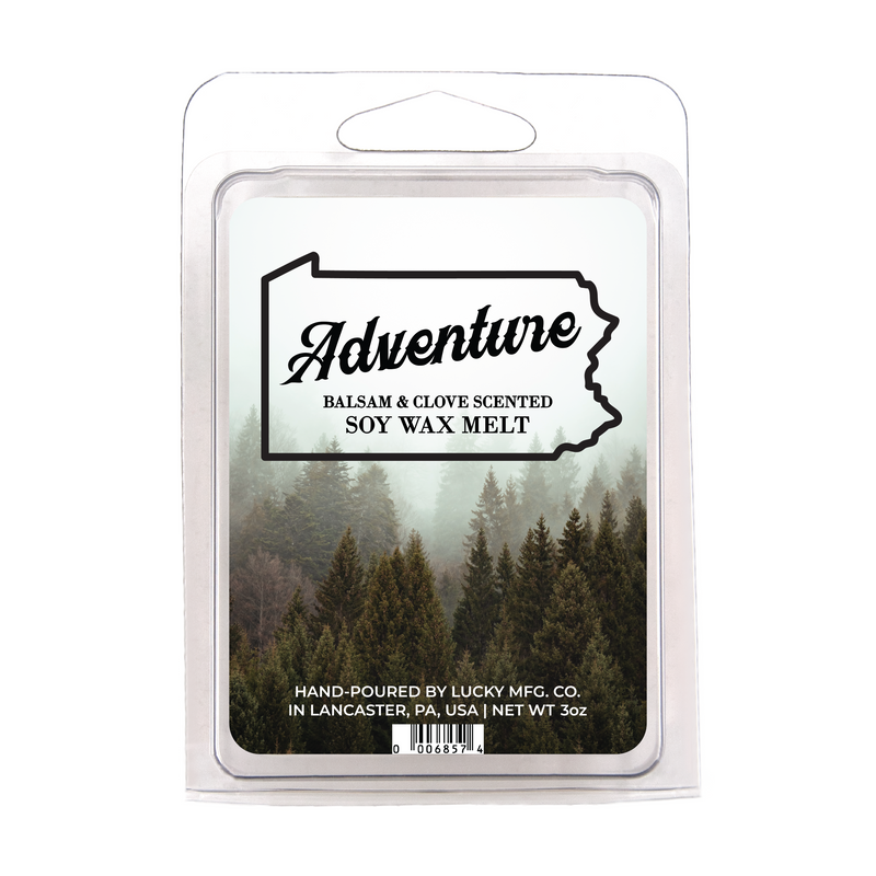 Adventure Balsam & Clove Scented  - Soy Wax Melt
