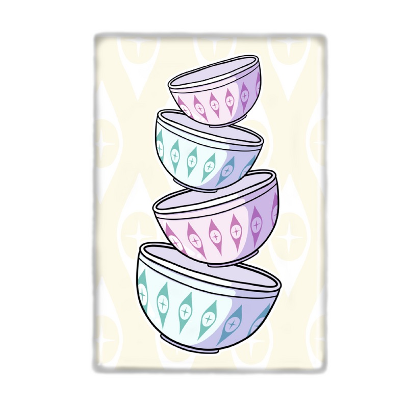 Atomic Eyes Pyrex Inspired Magnet – Madcap & Co