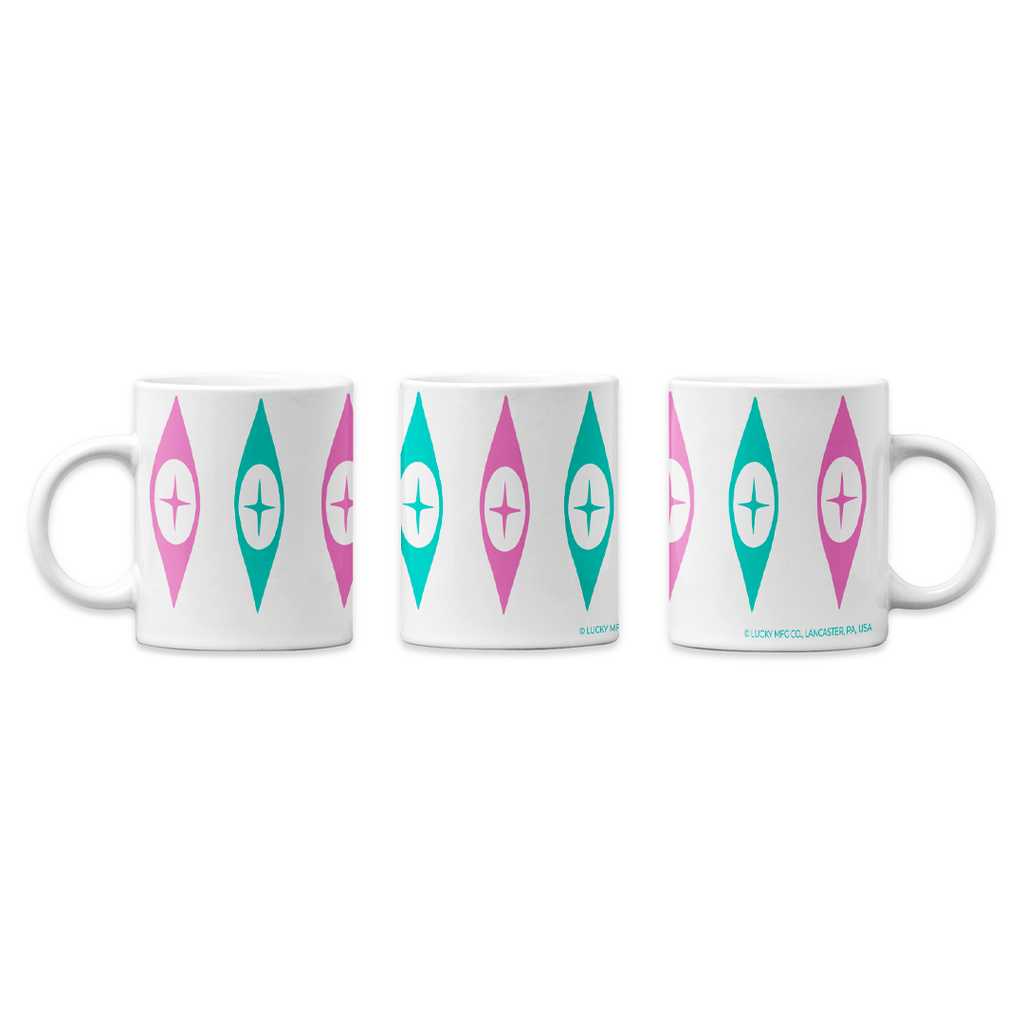 Atomic Eyes Pyrex Inspired 11oz Mug