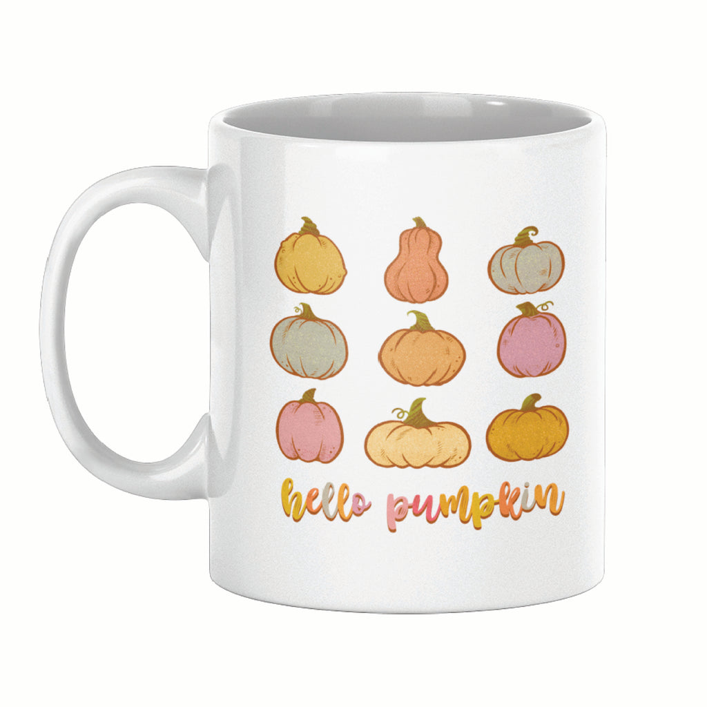 Autumn Hello Pumpkin Mug