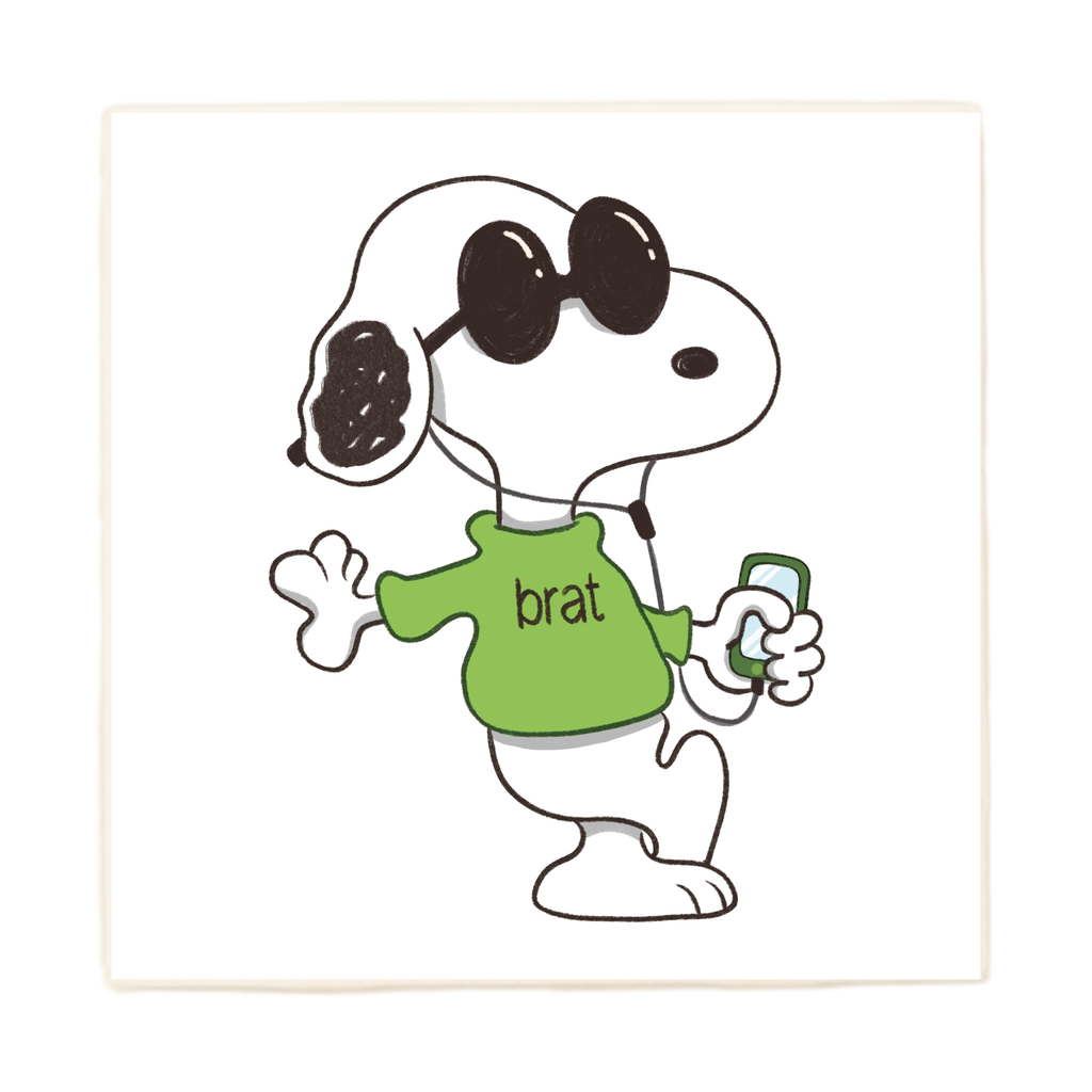 Brat Snoopy Coaster