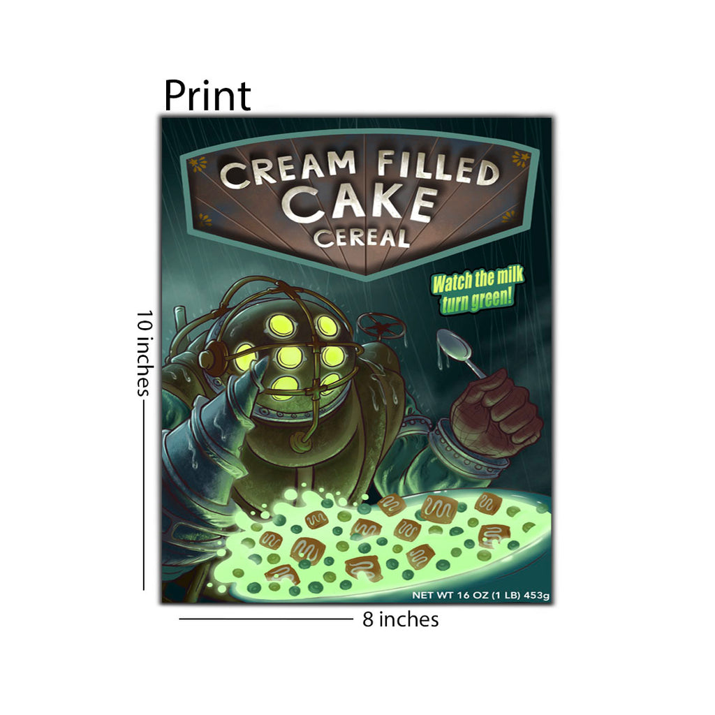 Bioshock Cereal Spoof 8x10 Print