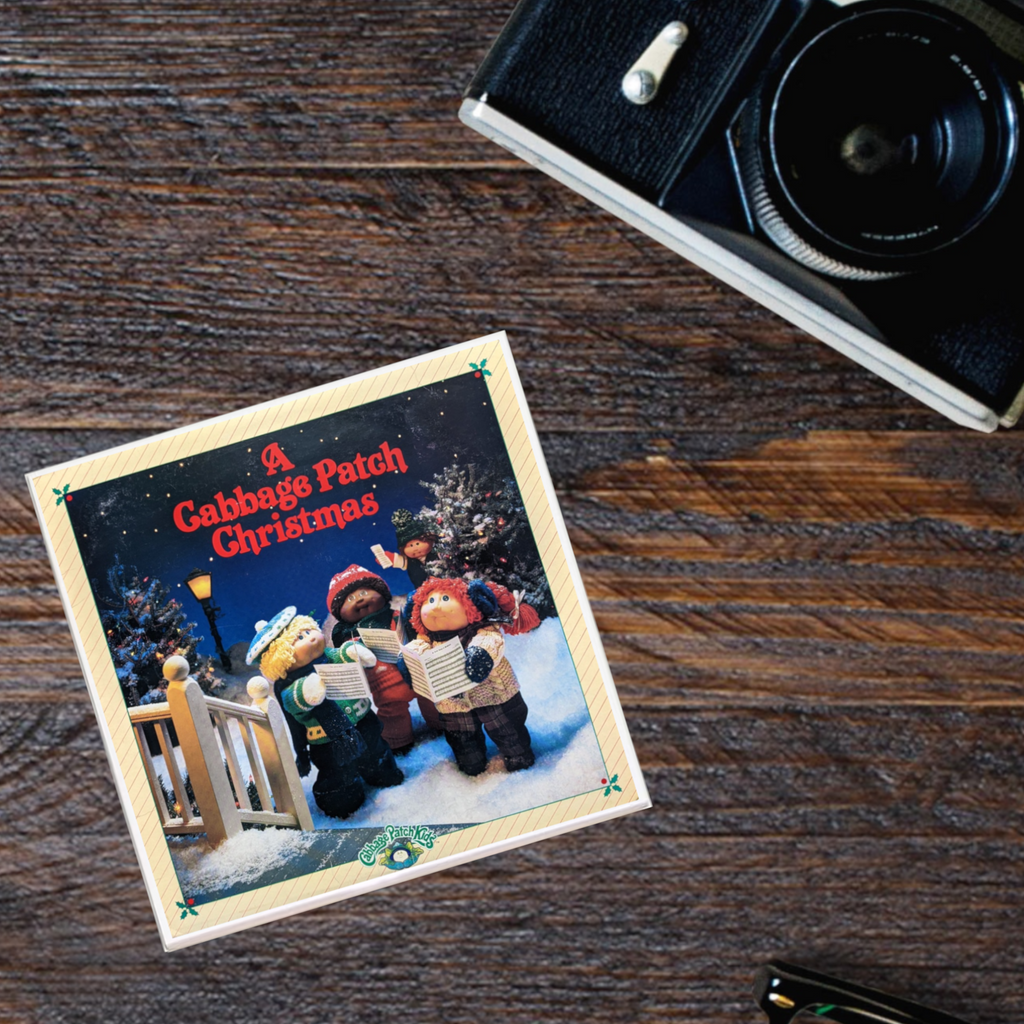 'A Cabbage Patch Christmas' Holiday Album Coaster