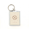 Cancer Vintage Illustration Plastic Keychain