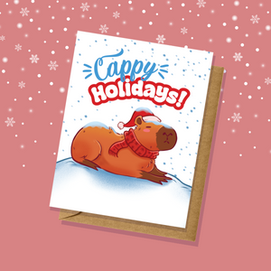 Cappy Holidays Card