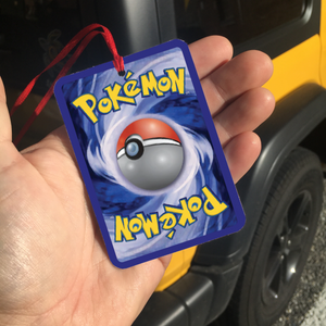 Blastoise Pokemon Card Air Freshener