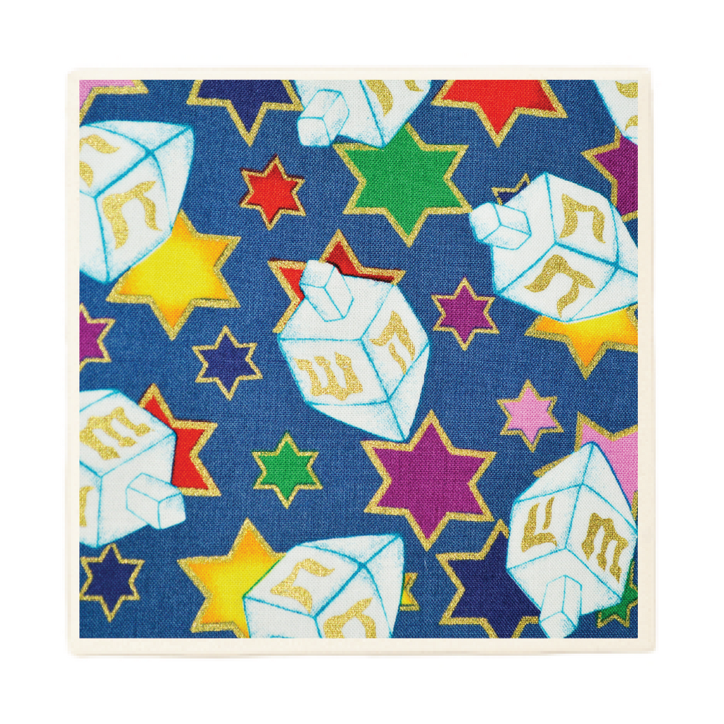 Hanukkah Dreidels Holiday Coaster