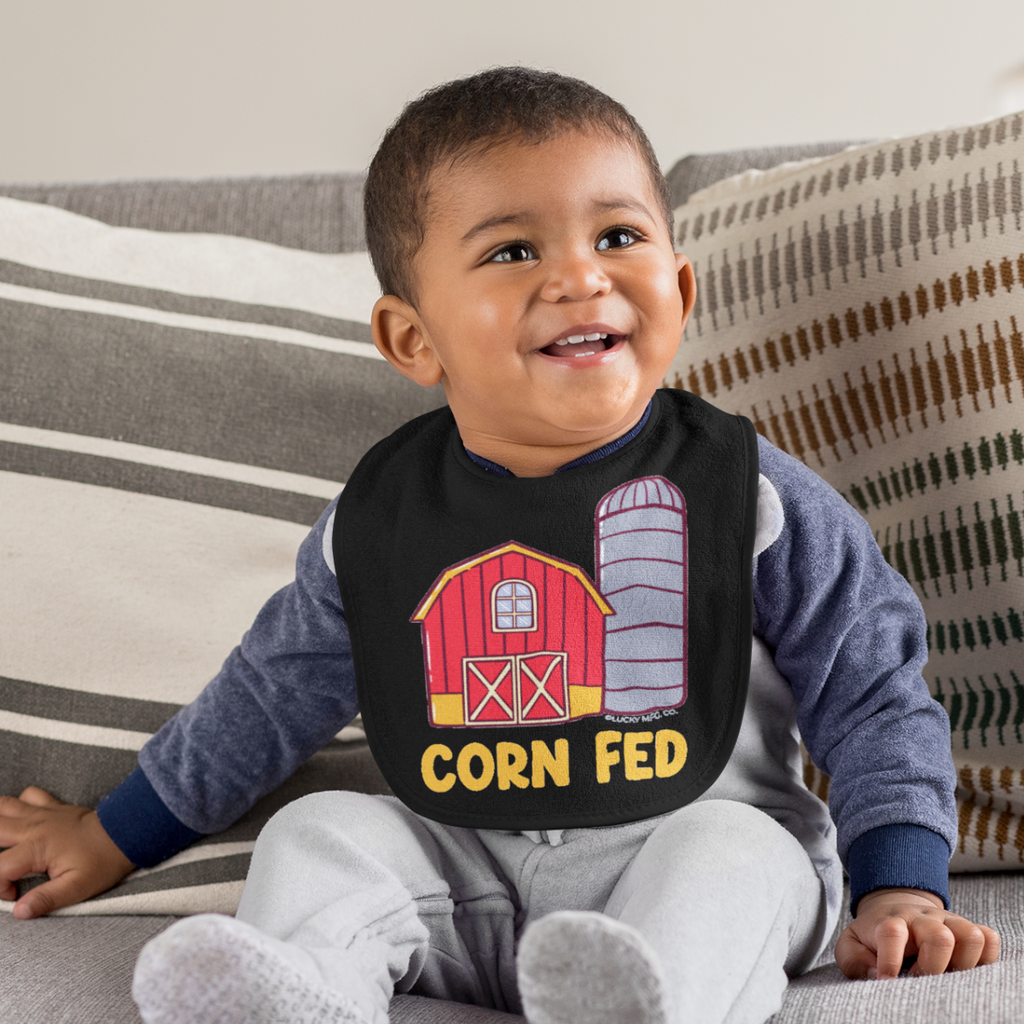 Corn Fed Baby Bib
