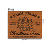 Farm Fresh Christmas Trees 8 x 10 Print