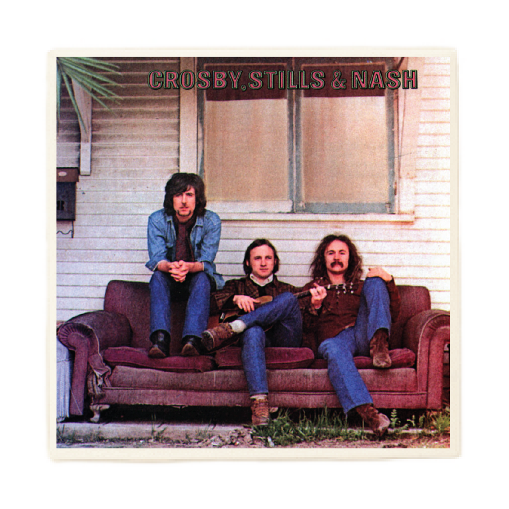 Crosby, Stills, and Nash 1969 Album Coaster