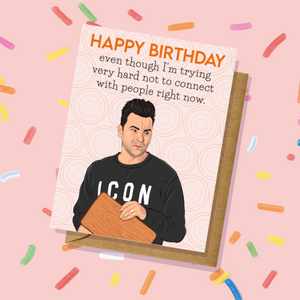 David Rose, Schitt's Creek Birthday Card