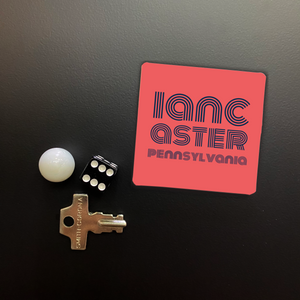 Disco Lancaster Square Magnet