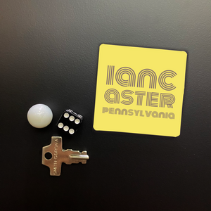 Disco Lancaster Square Magnet