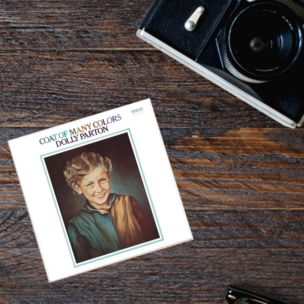 Dolly Parton 'Coat of Many Colors' Album Coaster