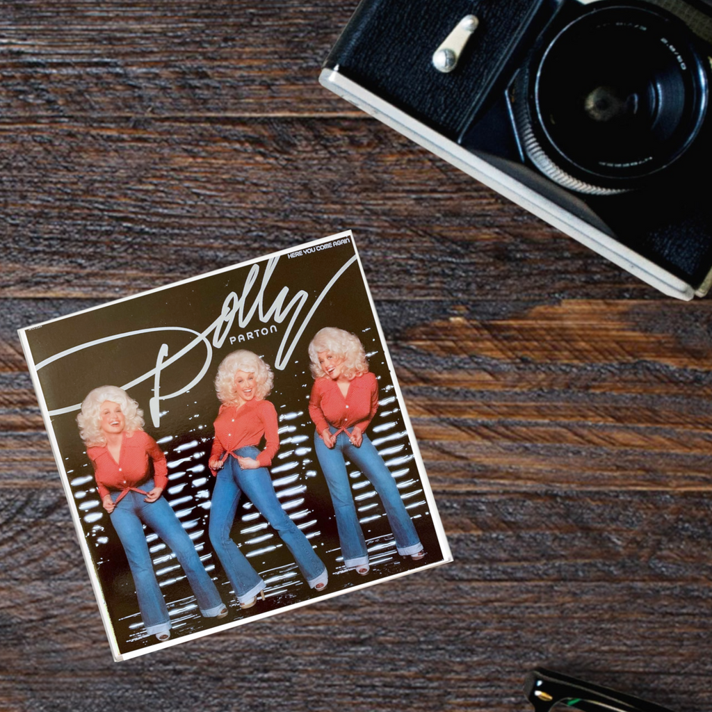 Dolly Parton 'Here You Come Again' Album Coaster
