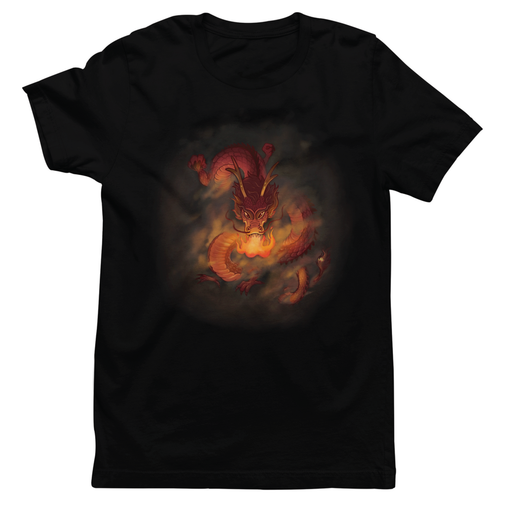 Fire Breathing Dragon T-Shirt