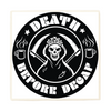 "Death Before Decaf" Coaster