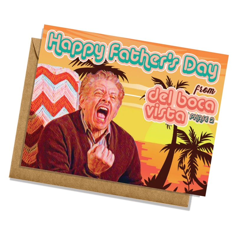 Happy Father's Day From Del Boca Vista Card