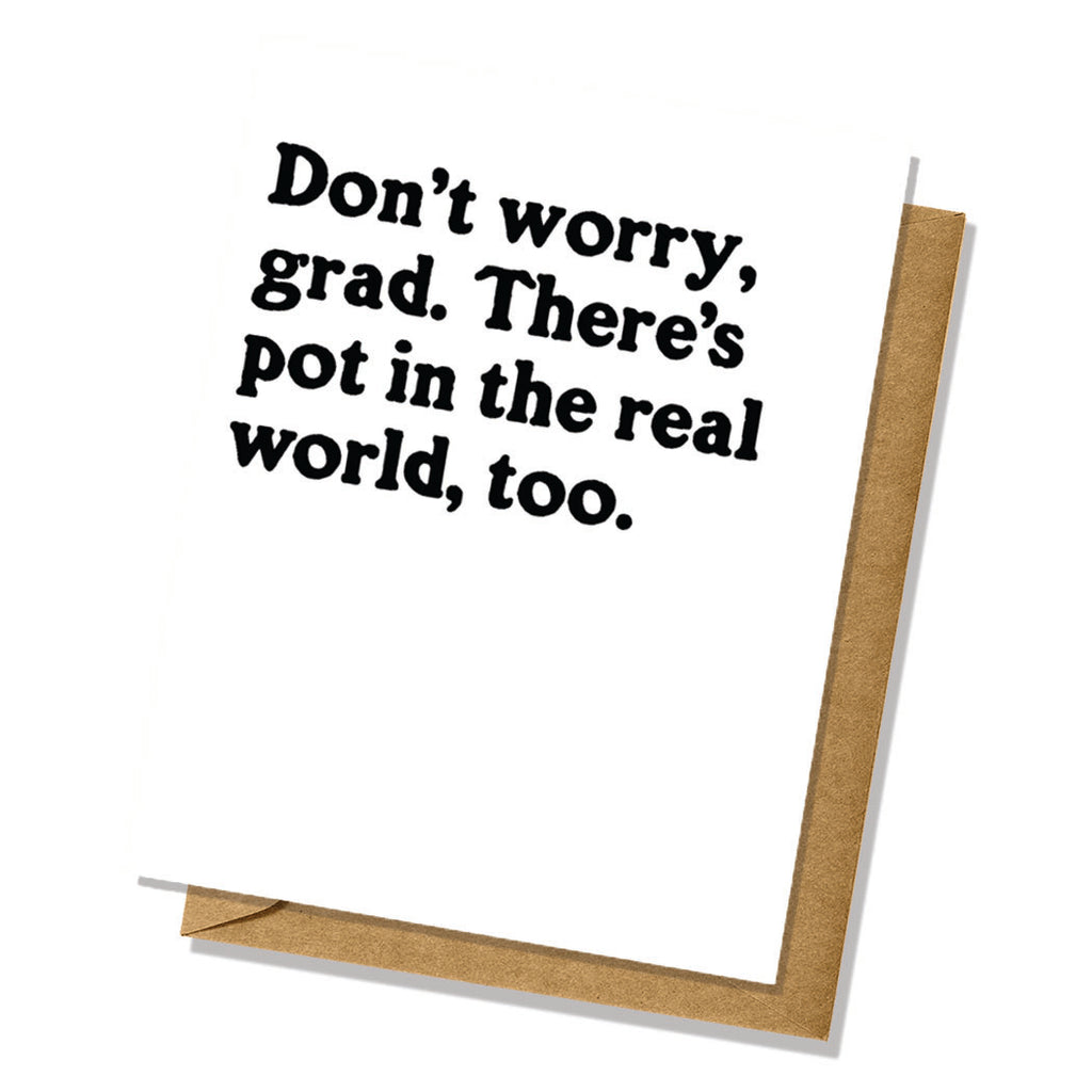 Don't Worry - Graduation Card