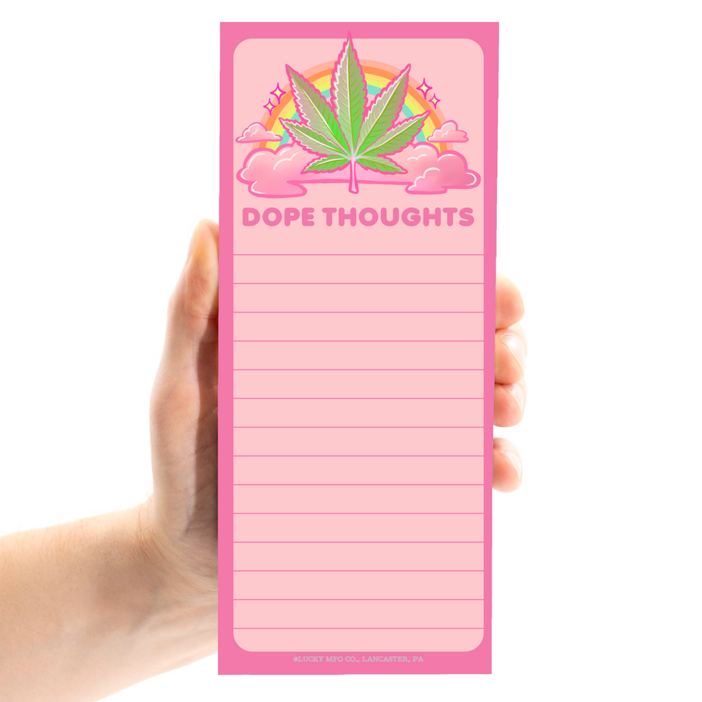 Dope Thoughts Magnetic Notepad