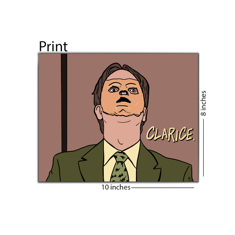 Dwight Schrute 8x10 Print - The Office