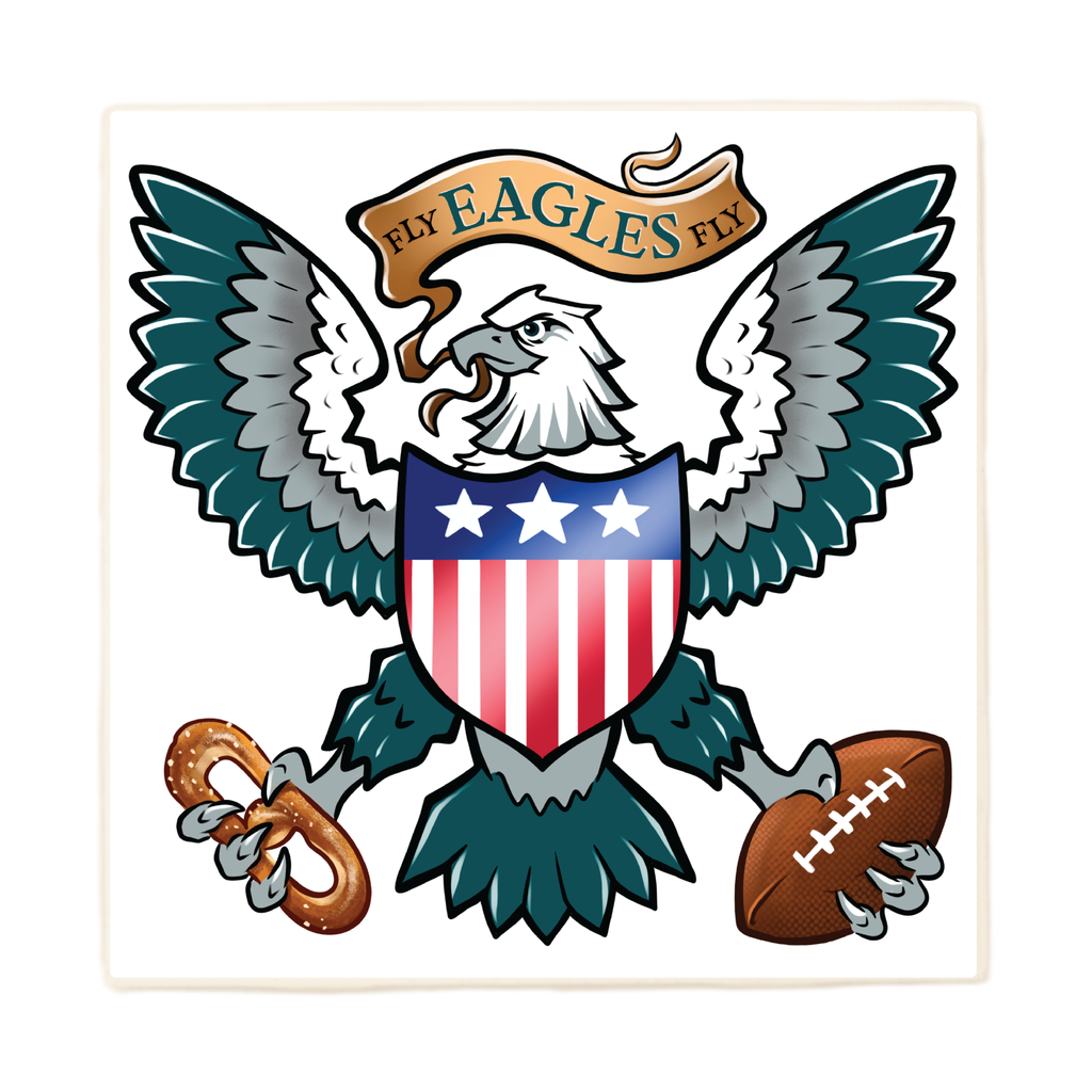 Philadelphia Eagles Seal Coaster